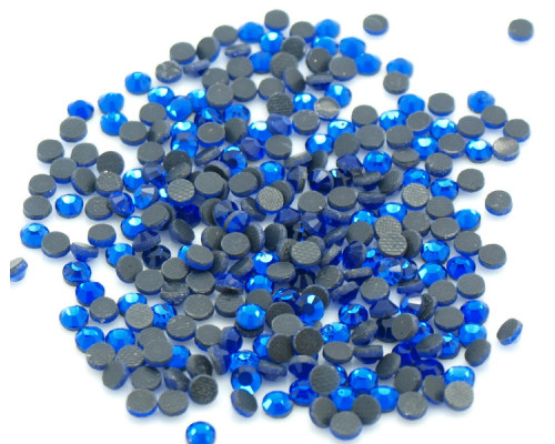 Hot fix - nažehlovací krystaly SS16 (3,8 - 4mm) - barva Cobalt 12g