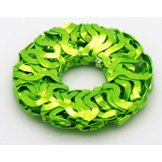 Drátěný kruh - barva olivově zelená1ks