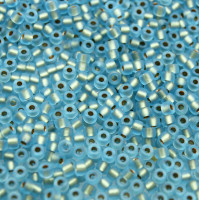 Rokail MATUBO beads 8/0 (60020/85106) - Aquamarín mat 10g
