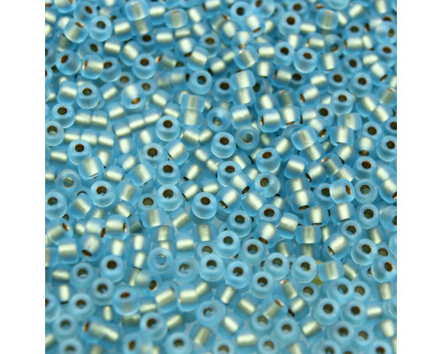 Rokail MATUBO beads 8/0 (60020/85106) - Aquamarín mat 10g