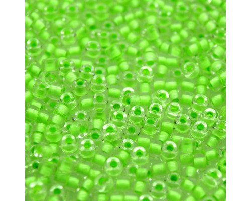 Rokail MATUBO beads 8/0 (00030/44550) - Crytal neon zelený 10g