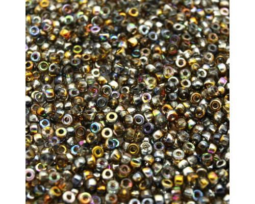 Rokail MATUBO beads 8/0 (00030/95300) - Magic oranžovo-šedý 10g
