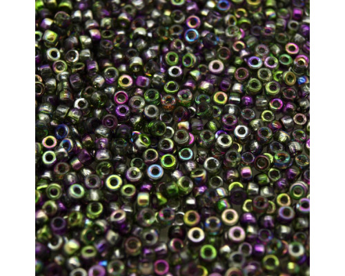 Rokail MATUBO beads 8/0 (00030/95000) - Magic fialovo-zelený 10g