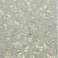 Rokail MATUBO beads 8/0 (00030/28701) - Crystal AB 10g