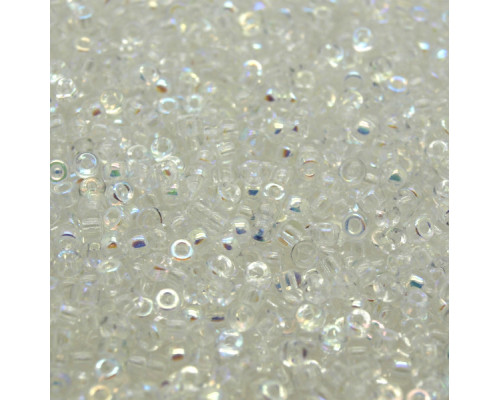 Rokail MATUBO beads 8/0 (00030/28701) - Crystal AB 10g