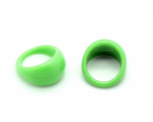 Základ na prsten pro nail art světle zelený - 18mm