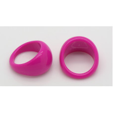 Základ na prsten pro nail art růžovofialový - 16mm