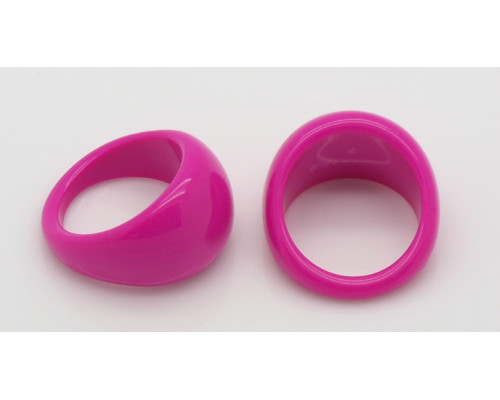Základ na prsten pro nail art růžovofialový - 19mm