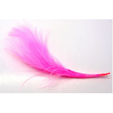 Peříčka Marabu velká 8 - 16cm - barva růžová 4 kusy