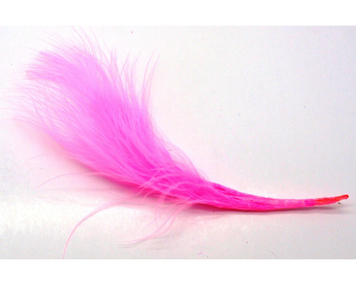 Peříčka Marabu velká 8 - 16cm - barva růžová 4 kusy