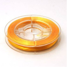 Elastická lycra - oranžová, cívka 10m/0,8mm