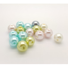 Voskové perličky 8 mm - mix barev č.5 - 10ks 
